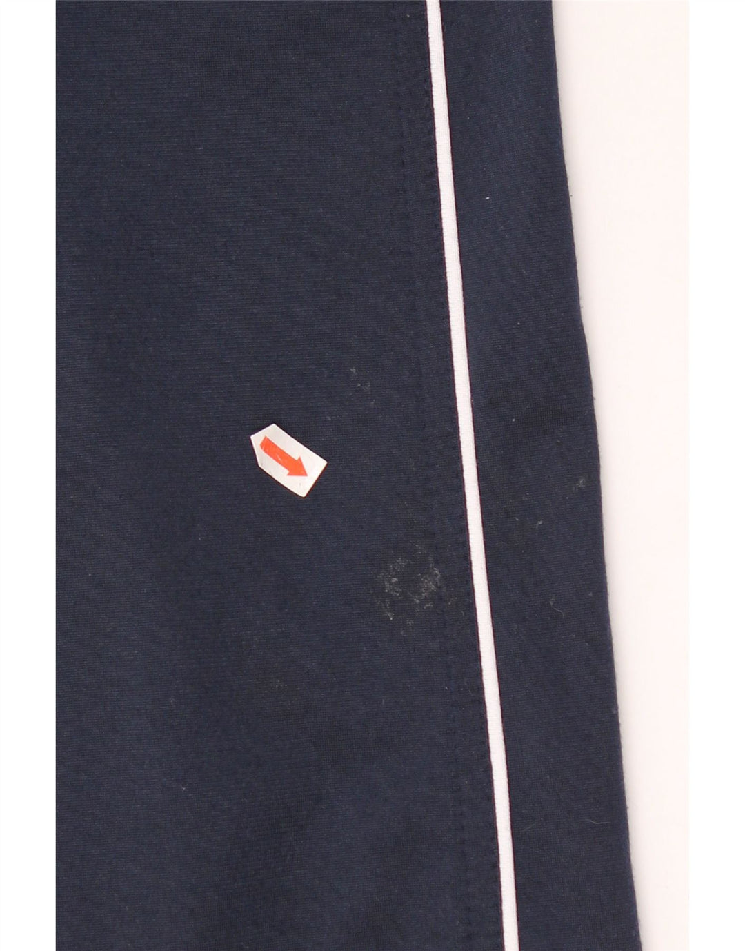 Puma Mens Graphic Tracksuit Trousers Joggers Large  Navy Blue Polyester
