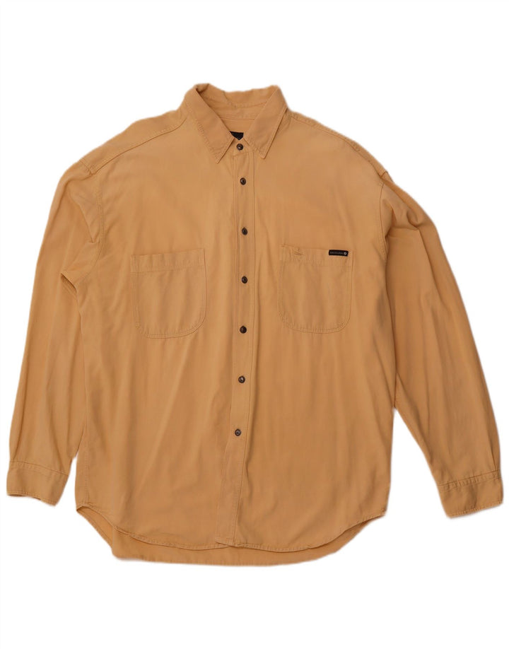 TRUSSARDI JEANS Mens Shirt XL Brown