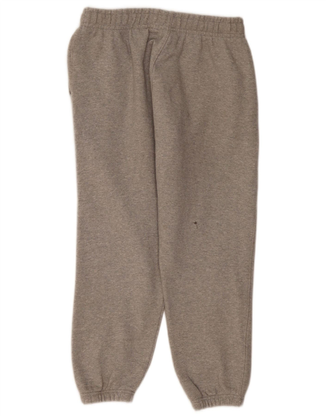 Nike Womens Graphic Tracksuit Trousers Joggers UK 12 Medium Grey Cotton