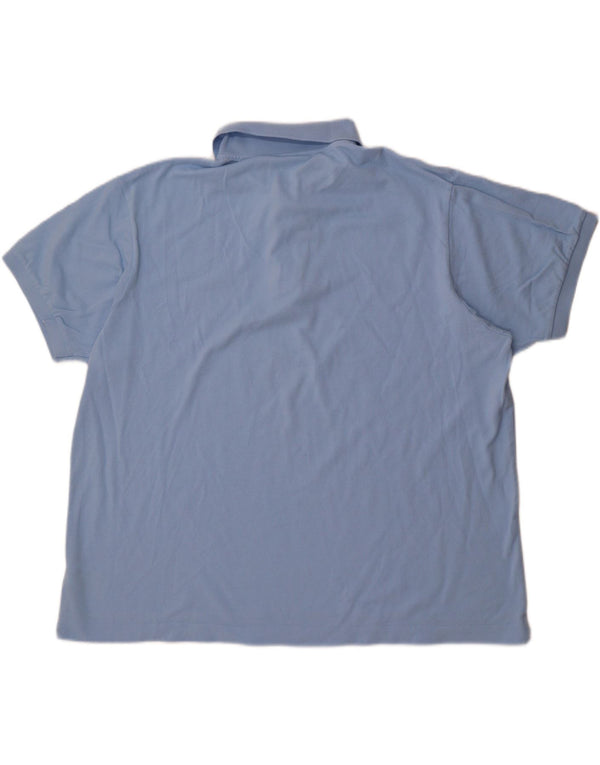 Lacoste Mens Classic Fit Polo Shirt Size 8 3XL Blue Cotton