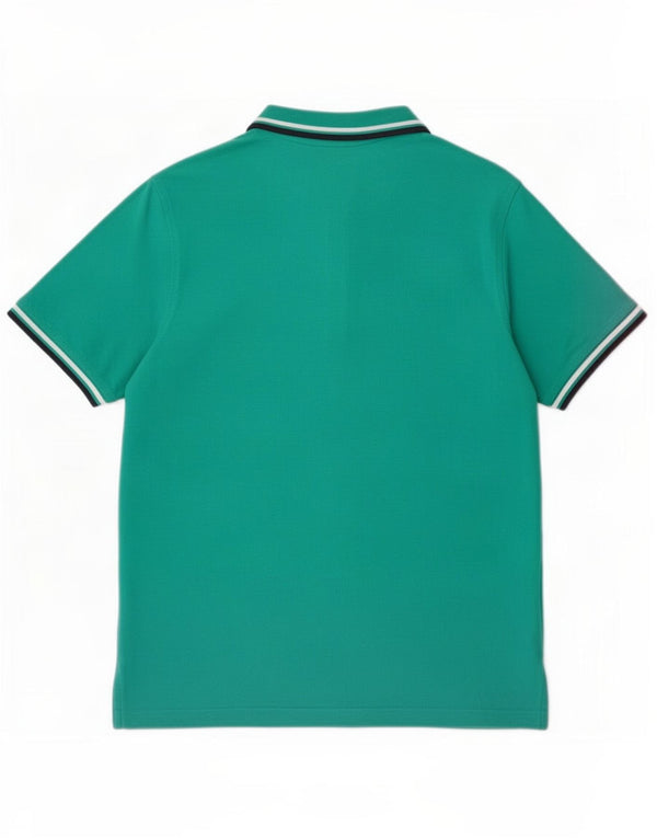 Pierre Cardin Mens Regular Fit Polo Shirt XL Green Striped