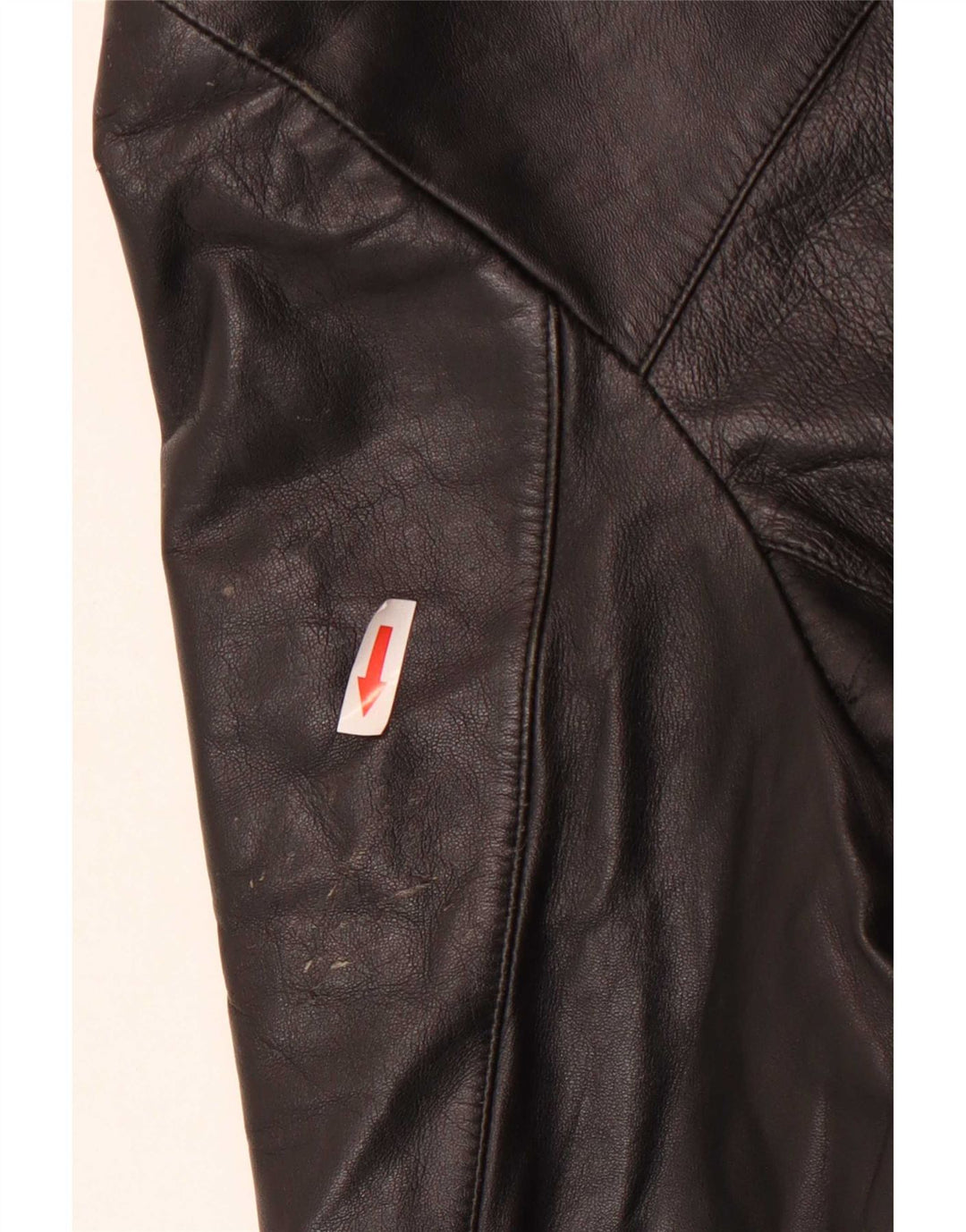 Alexander Mens Leather Jacket IT 52 XL Black