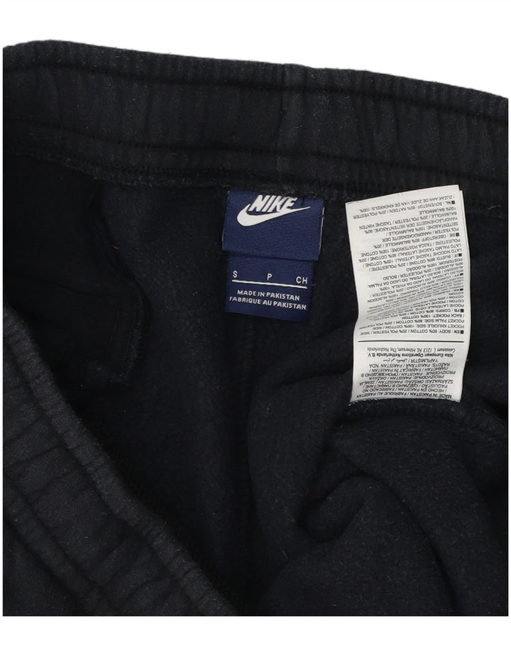Nike Mens Tracksuit Trousers Joggers Small  Black Cotton