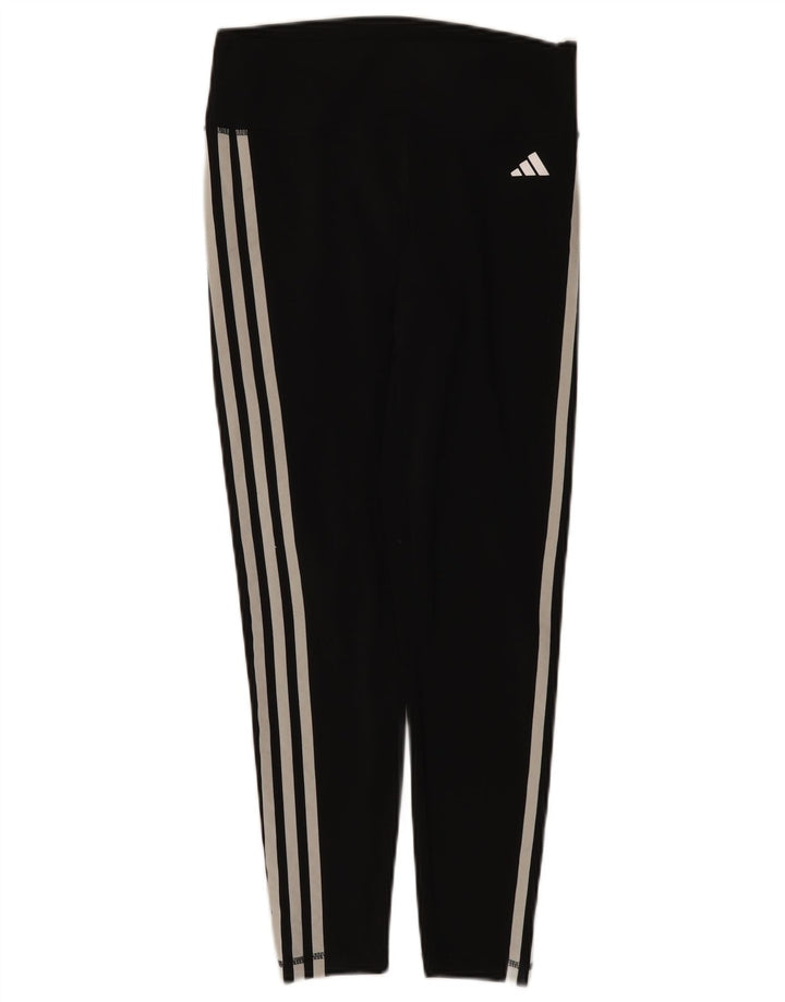 Adidas Womens Aeroready Leggings UK 12/14 Medium Black
