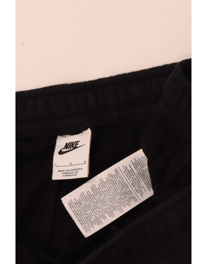 Nike Mens Graphic Sport Shorts Large Black Cotton