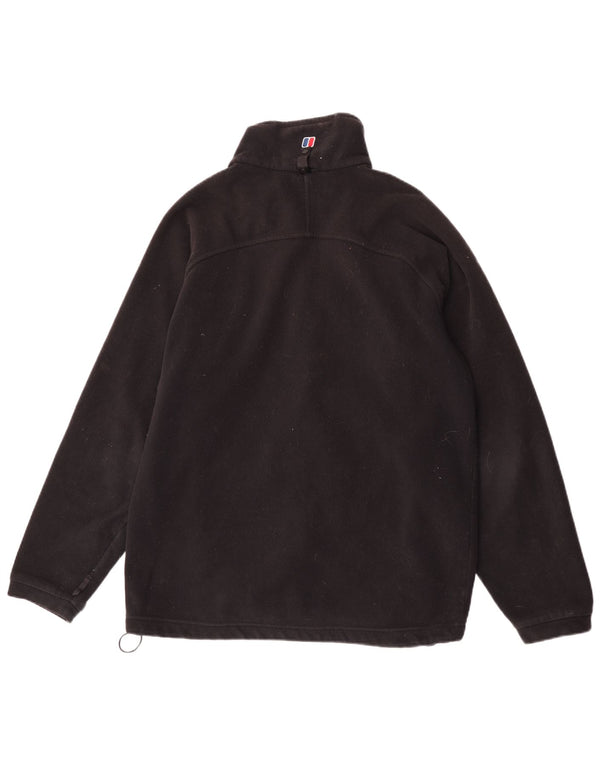 Berghaus Mens Fleece Jacket UK 42 XL Black Polyester