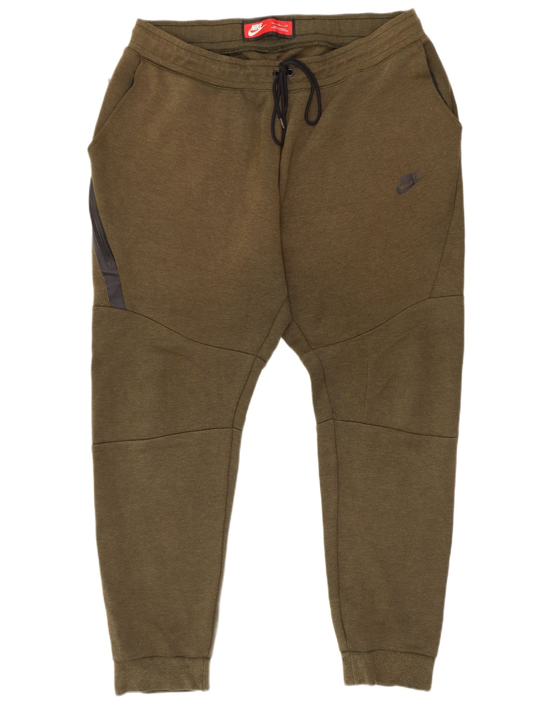 Nike Mens Tracksuit Trousers Joggers XL Khaki Cotton