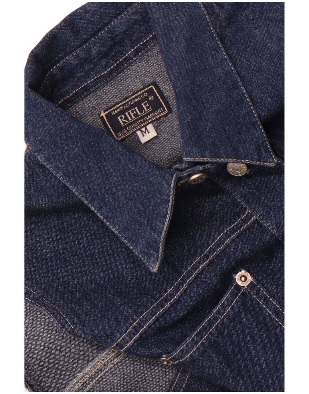 Rifle Womens Sleeveless Denim Dress UK 12 Medium Navy Blue