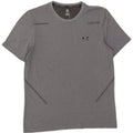 Under Armour Mens T-Shirt Top Large Grey Check