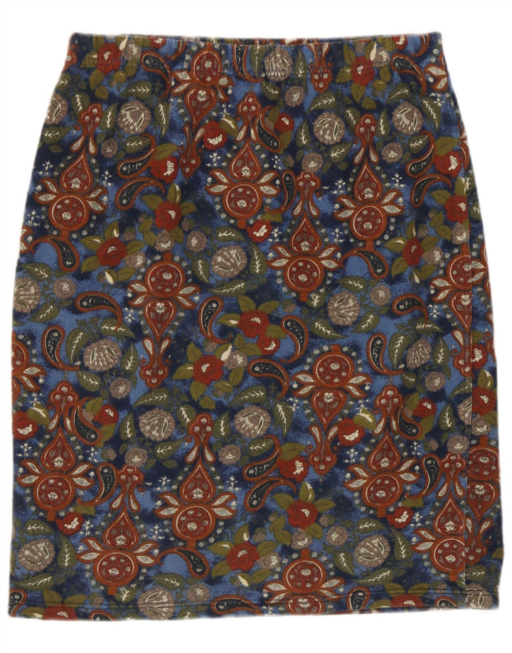 Vintage Womens Pencil Skirt W30 Medium  Multicoloured Paisley
