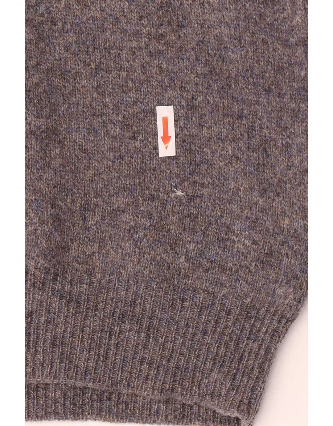 Iceberg Mens Crew Neck Jumper Sweater Medium Grey Virgin Wool