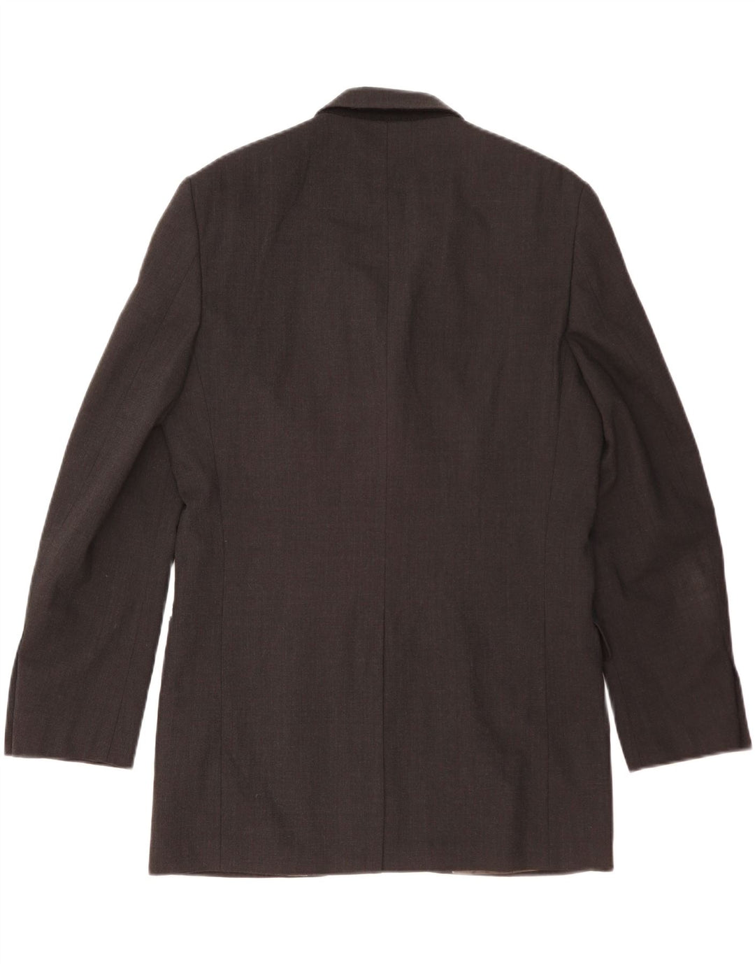 Marks & Spencer Mens 3 Button Blazer Jacket UK 38 Medium Black Polyester