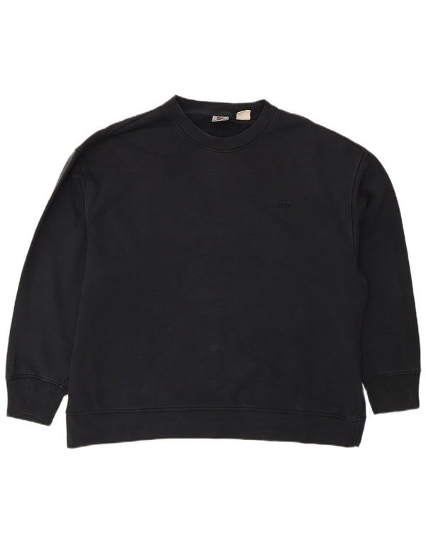 Levi's Boys Loose Fit Sweatshirt Jumper 14-15 Years XL Navy Blue Cotton