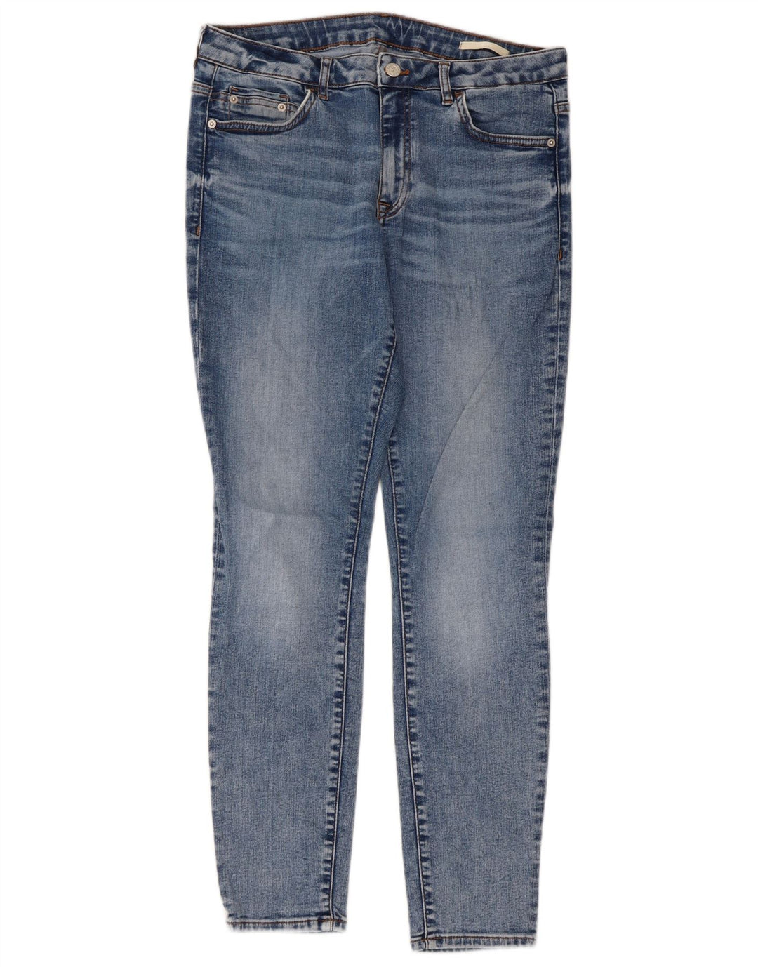 Esprit Womens Skinny Jeans W31 L30 Blue Cotton