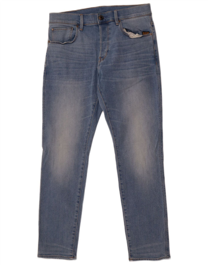 G-Star Mens Slim Jeans W31 L30 Blue Cotton