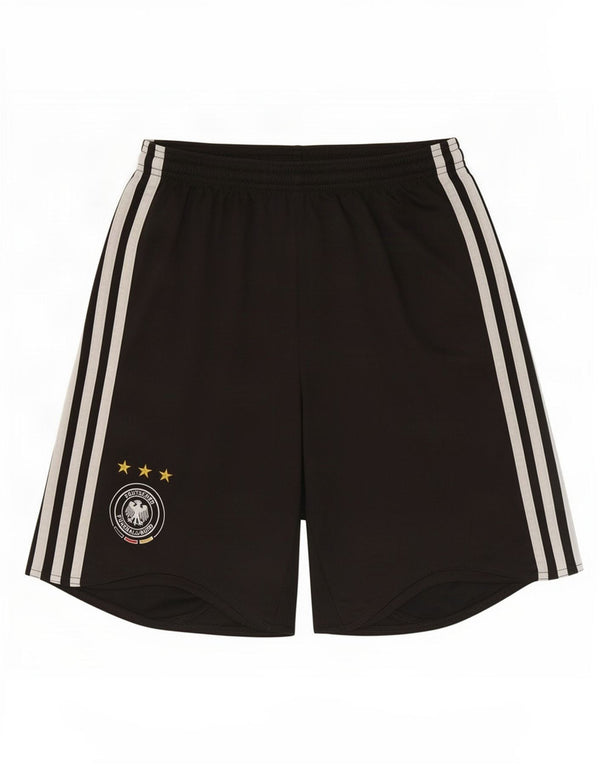 Adidas Boys Deutscher Fussball Bund Graphic Sport Shorts 15-16 Years Black