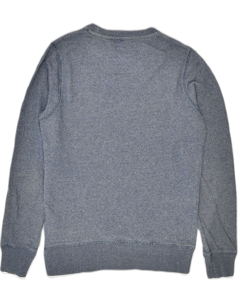 JACK & JONES Mens Crew Neck Jumper Sweater Small Grey Cotton | Vintage | Thrift | Second-Hand | Used Clothing | Messina Hembry 