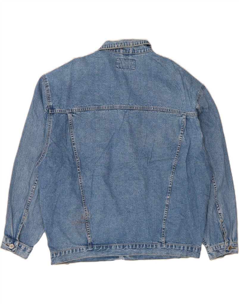 CASA BLANCA Mens Denim Jacket UK 44 2XL Blue Cotton Vintage Casa Blanca and Second-Hand Casa Blanca from Messina Hembry 