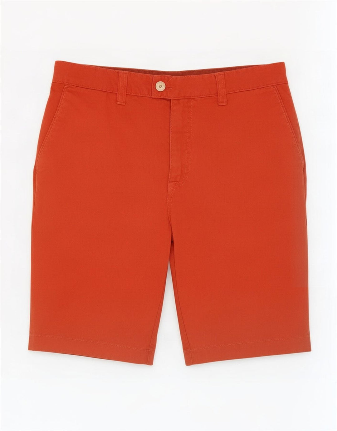 Ted Baker Mens Chino Shorts W32 Medium Orange Cotton