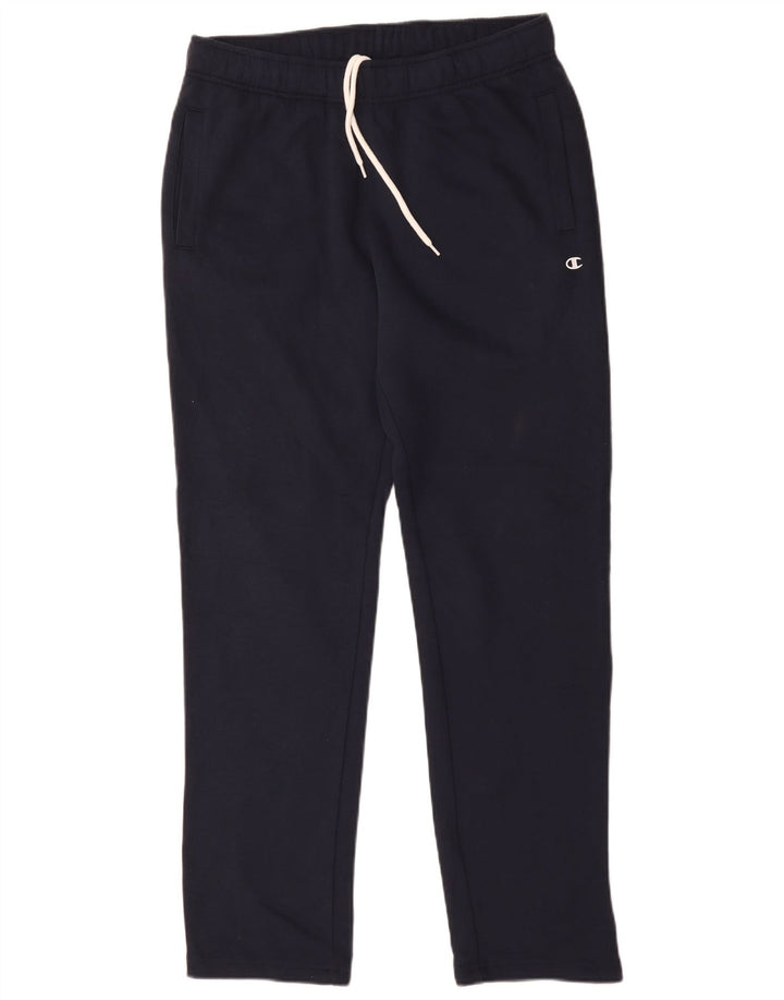 Champion Mens Tracksuit Trousers Joggers Medium Navy Blue