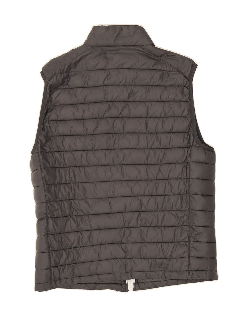 MICHAEL KORS Mens Padded Gilet UK 38 Medium Grey Nylon Vintage Michael Kors and Second-Hand Michael Kors from Messina Hembry 