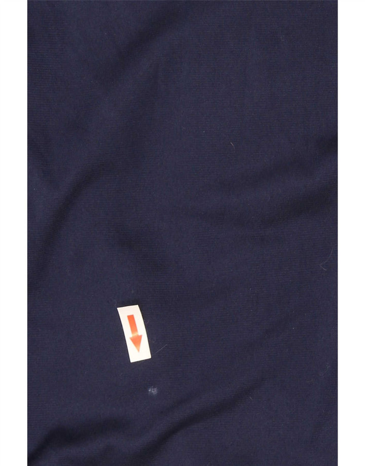 Champion Mens Tracksuit Top Jacket Large Navy Blue Polyester