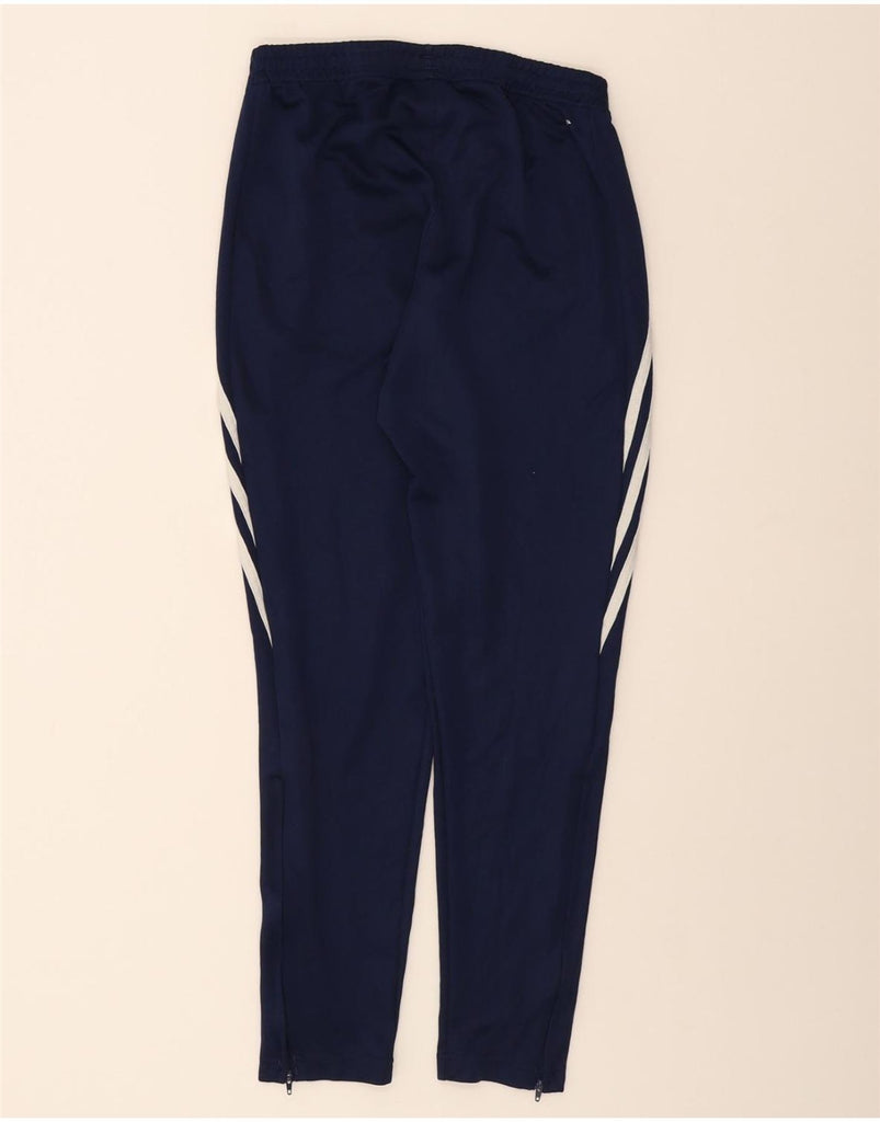 ADIDAS Mens Tracksuit Trousers Medium Navy Blue Striped Polyester Vintage Adidas and Second-Hand Adidas from Messina Hembry 