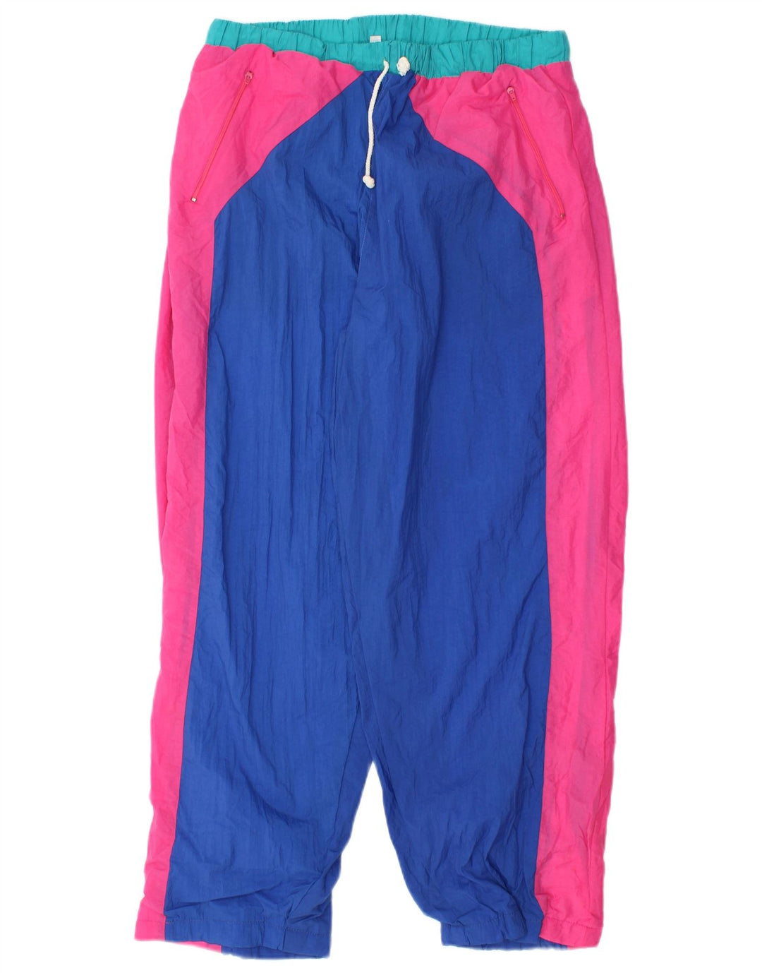 Vintage Mens Tracksuit Trousers XL  Multicoloured Colourblock