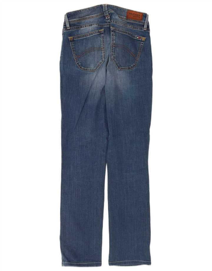 Tommy Hilfiger Womens Straight Jeans W27 L30 Blue Cotton