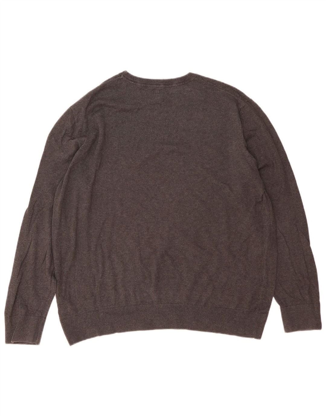GAP Mens Crew Neck Jumper Sweater XL Grey Cotton