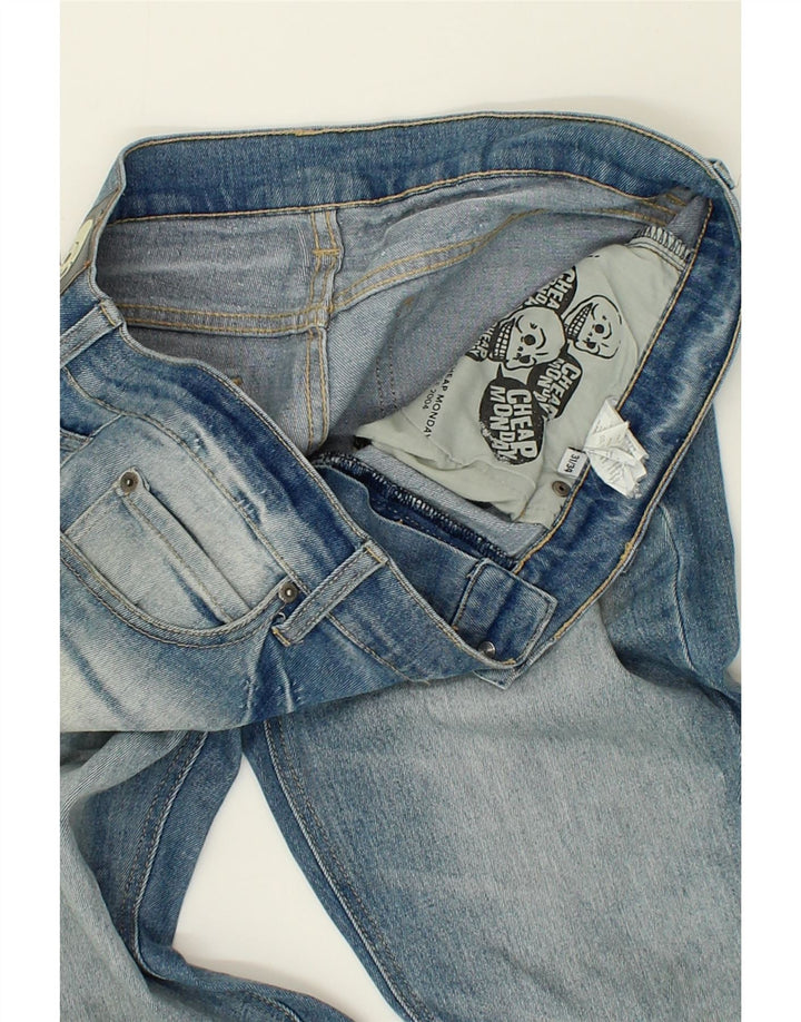 CHEAP MONDAY Womens Slim Jeans W31 L34 Blue Cotton Vintage Cheap Monday and Second-Hand Cheap Monday from Messina Hembry 