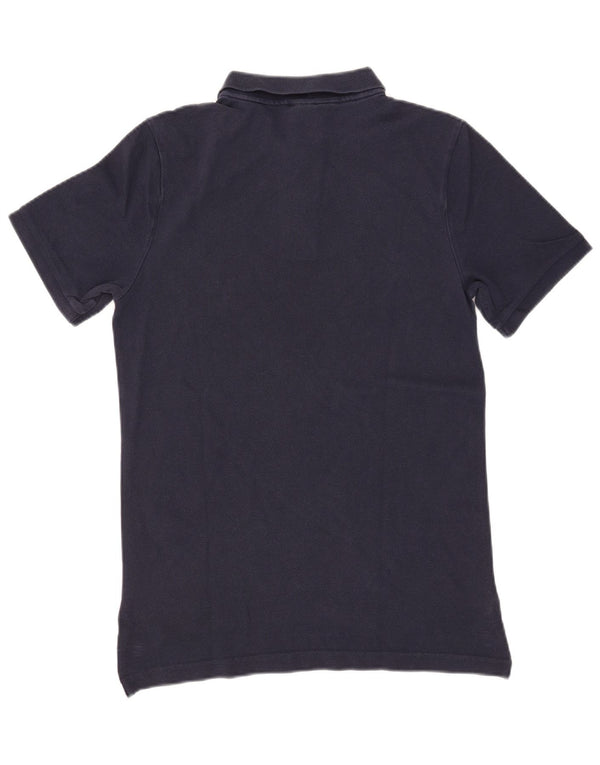Nike Mens Polo Shirt Small Navy Blue Cotton