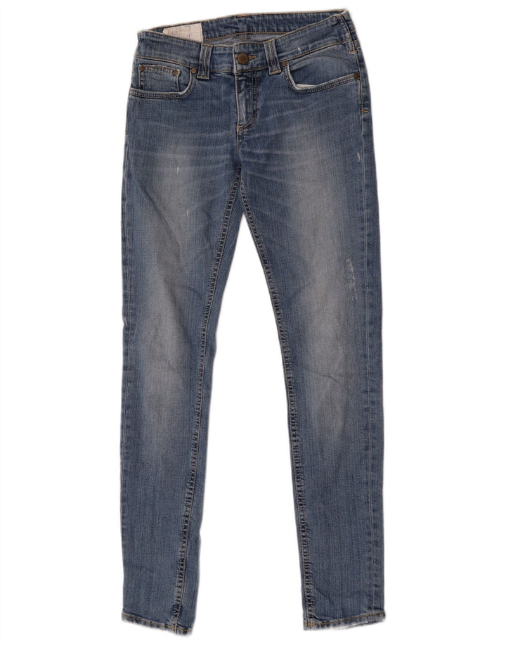 Dondup Womens Skinny Jeans W28 L31 Blue Cotton