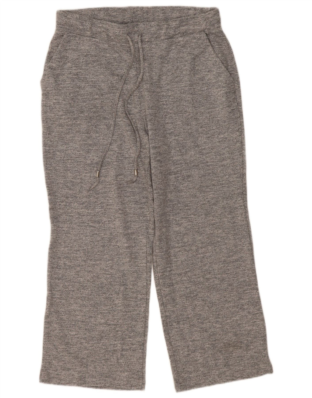 Marks & Spencer Womens Tracksuit Trousers UK 16 Large Grey Flecked