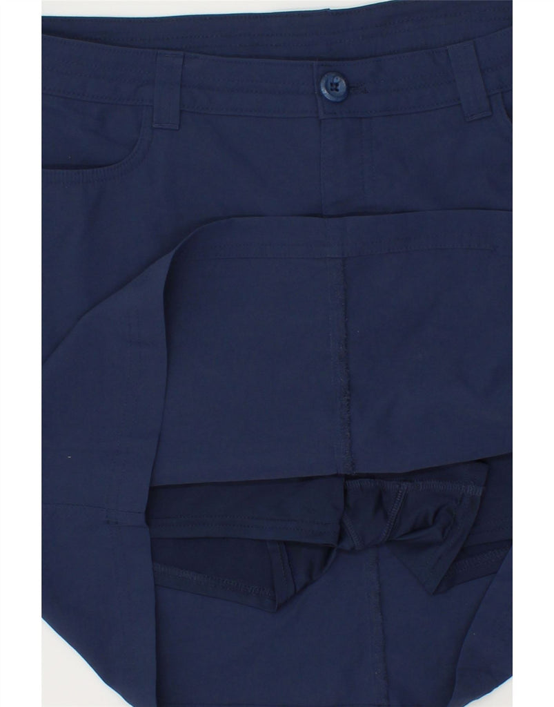 EDDIE BAUER Womens Cargo Skirt US 14 XL W34  Navy Blue Nylon Vintage Eddie Bauer and Second-Hand Eddie Bauer from Messina Hembry 