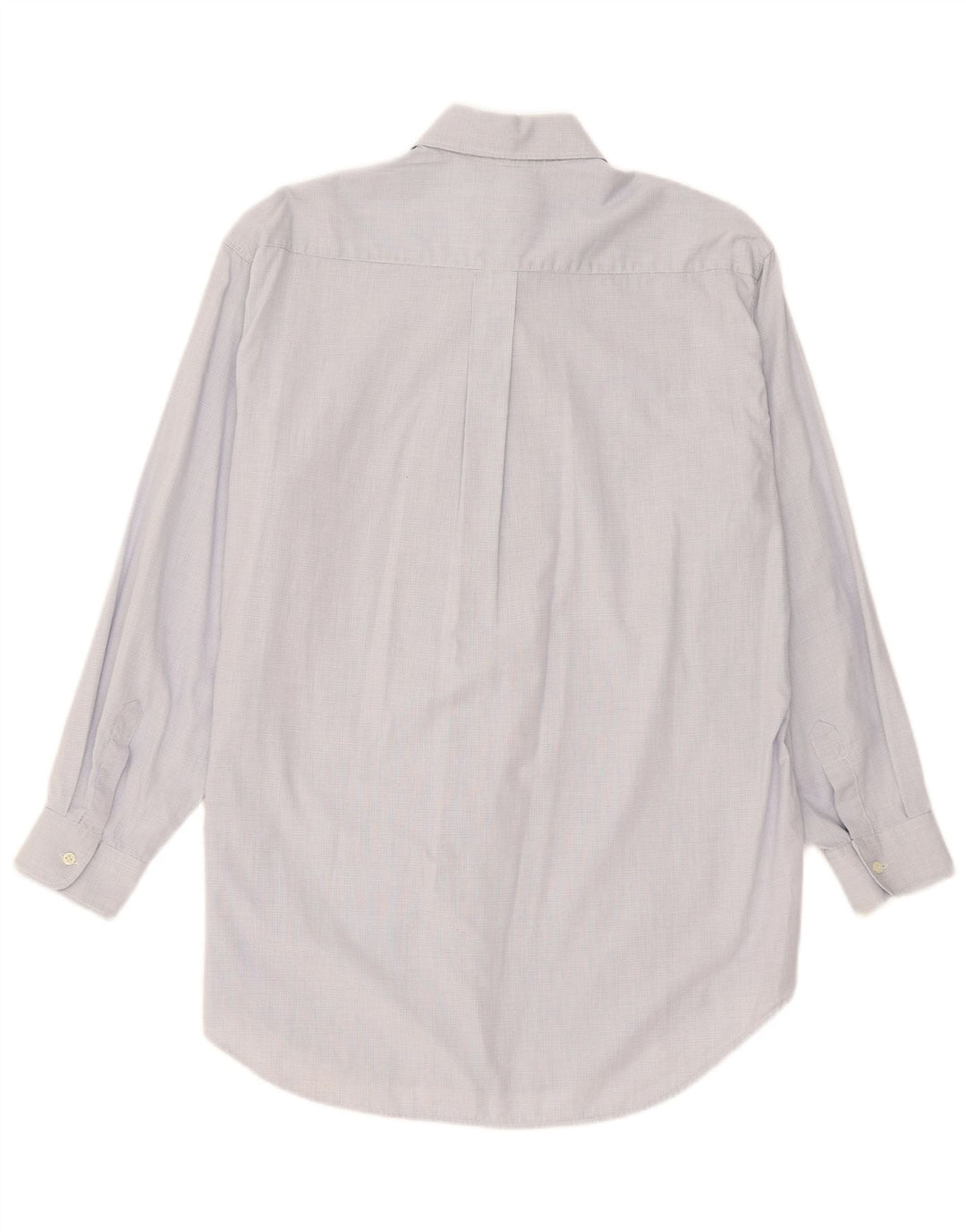 Sisley Mens Shirt Medium Blue Gingham