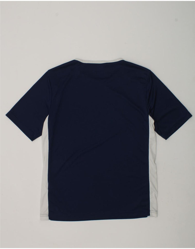 ADIDAS Boys Climalite T-Shirt Top 11-12 Years Medium  Navy Blue | Vintage Adidas | Thrift | Second-Hand Adidas | Used Clothing | Messina Hembry 