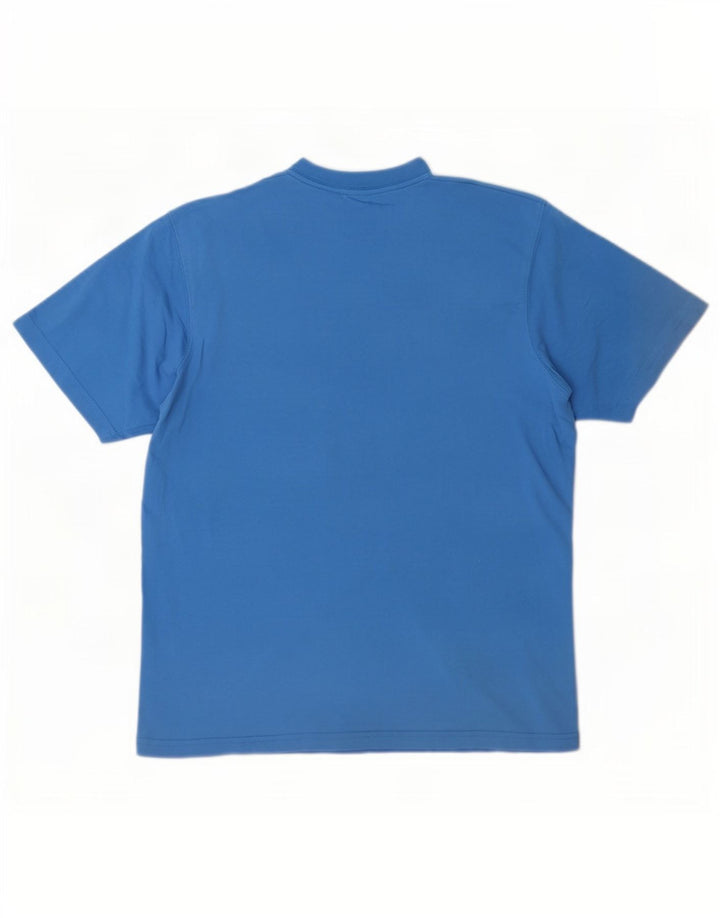 The North Face Mens T-Shirt Top Small Blue Cotton