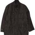 Mabrun Mens Utility Jacket UK 42 XL Black Polyester