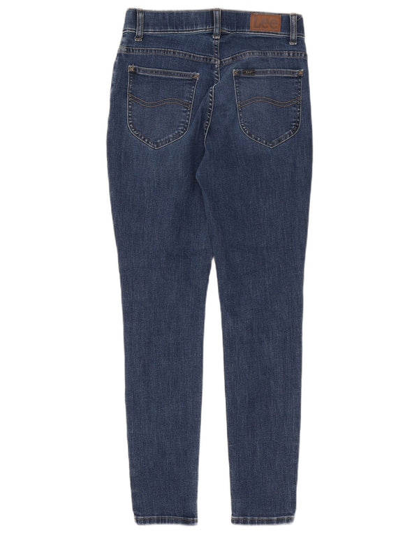 Lee Womens High Rise Slim Fit Skinny Jeans W28 L28 Blue