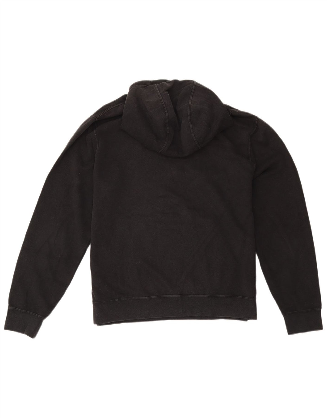 Nike Mens Graphic Hoodie Jumper Medium Black Cotton
