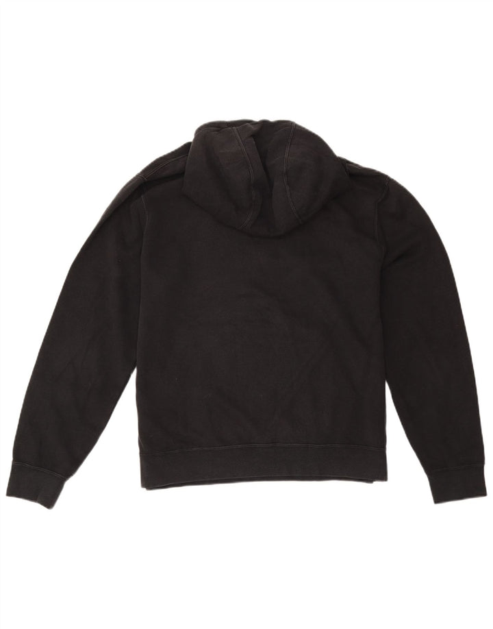 Nike Mens Graphic Hoodie Jumper Medium Black Cotton