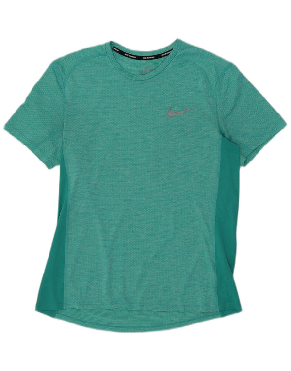 Nike Mens Dri Fit T-Shirt Top Large Turquoise