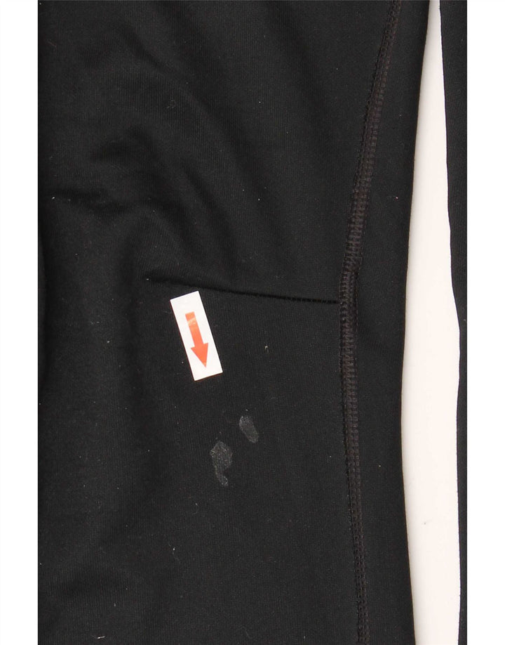 Nike Womens Tracksuit Trousers UK 14 Large Black Polyester