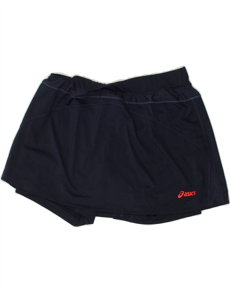 ASICS Womens Skort UK 14 Large Navy Blue | Vintage Asics | Thrift | Second-Hand Asics | Used Clothing | Messina Hembry 