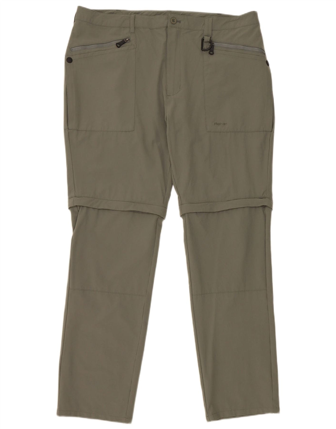 Rohan Mens Hiking Cargo Trousers W38 L30 Green