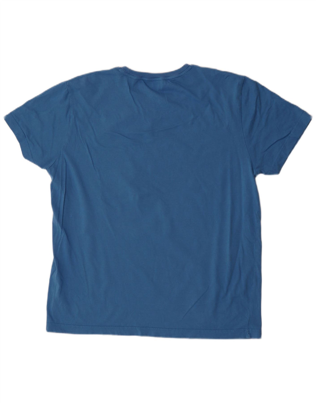 Gant Mens Graphic T-Shirt Top XL Blue Cotton