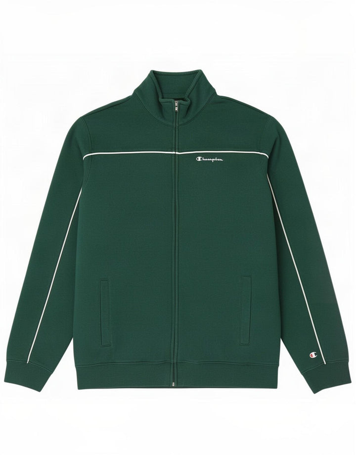 Champion Mens Tracksuit Top Jacket XL Green
