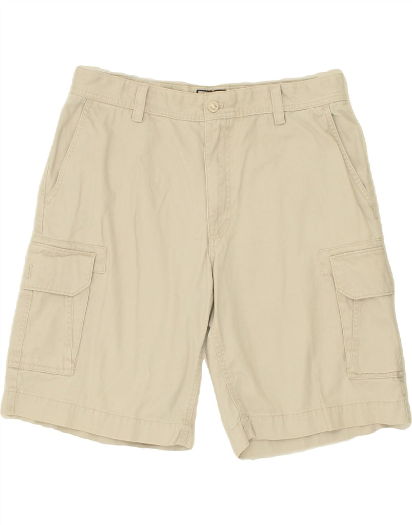 IZOD Mens Cargo Shorts W36 Large Grey Cotton | Vintage Izod | Thrift | Second-Hand Izod | Used Clothing | Messina Hembry 