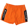 Champion Mens Graphic Swimming Shorts Large Orange Colourblock Polyester